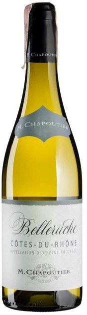 Вино Cotes du Rhone Belleruche Blanc, M. Chapoutier 0,75л 13,5%